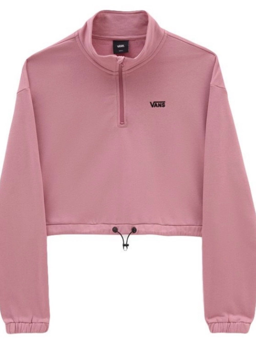 Vans Pink Half-Zip Pullover